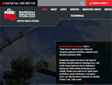 Tablet Screenshot of marshallindtech.com